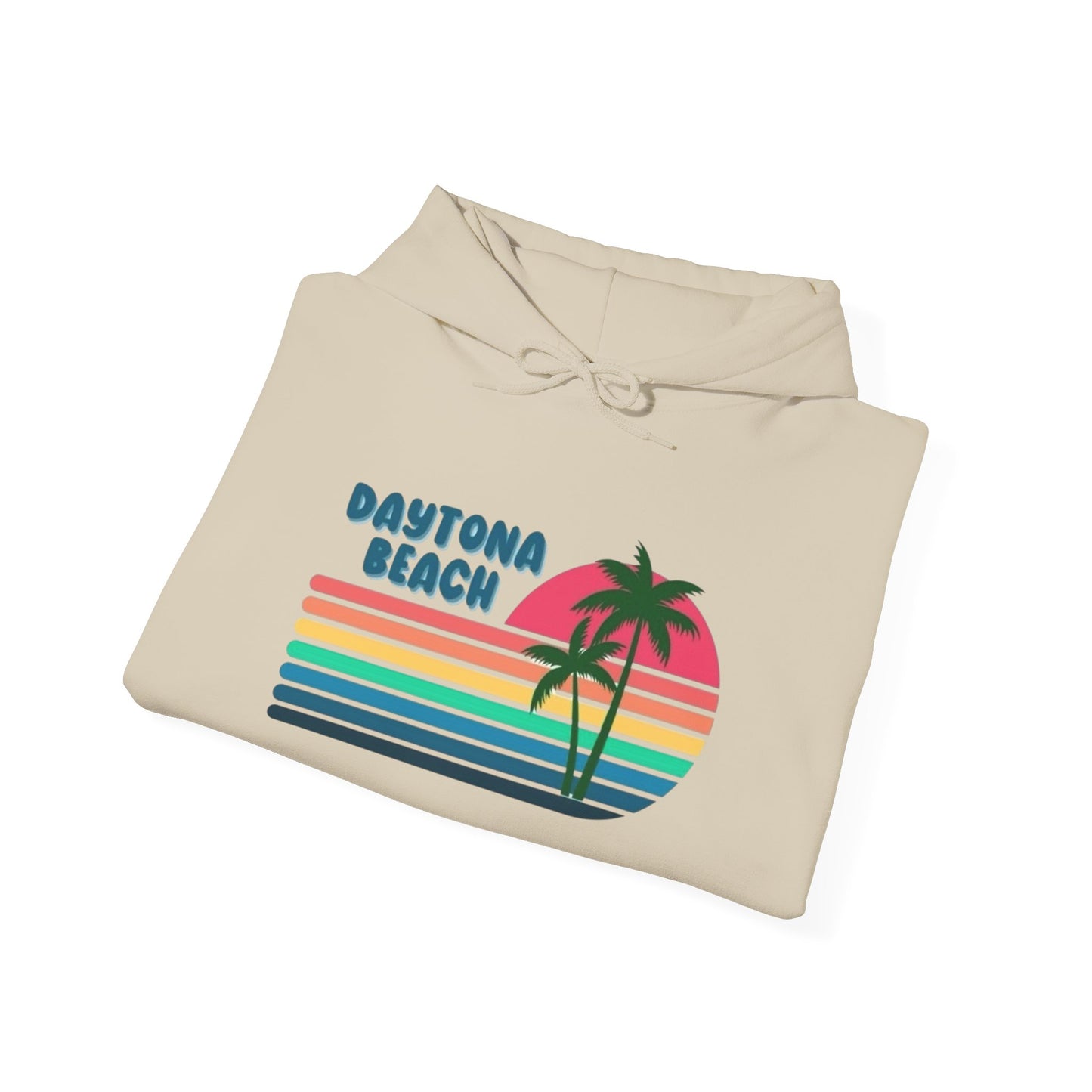 Daytona Beach Graphic Hoodie Hooded Sweatshirt NEW ADULT