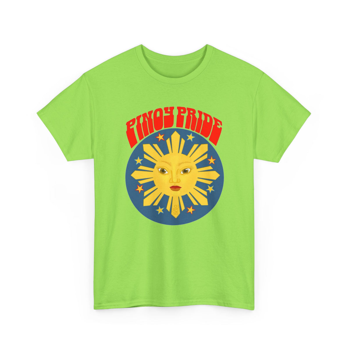 Pinoy Pride Graphic T Shirt Men's Classic Filipino Heavy Cotton Tee