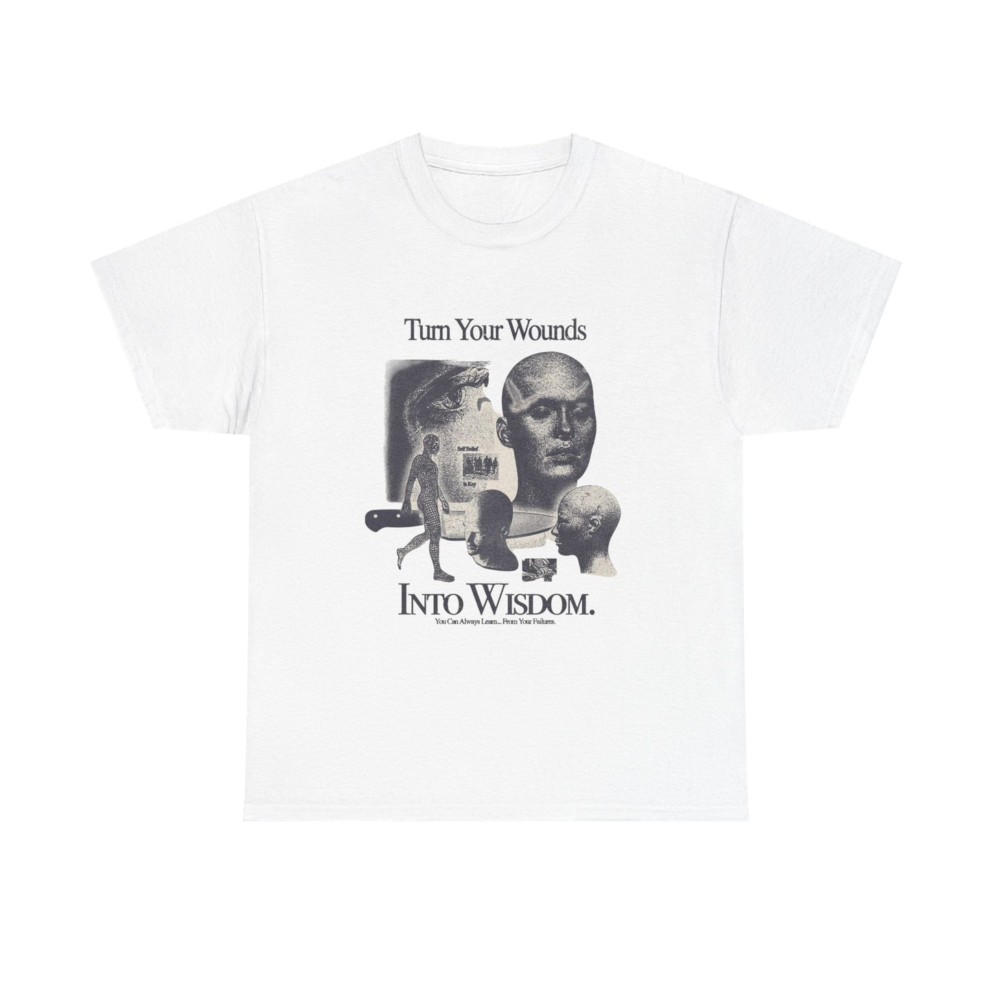 Turn Your Words Into Wisdom Graphic T Shirt Unisex Gift New AMERICAN VINTAGE
