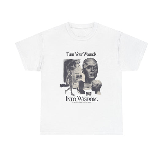 Turn Your Words Into Wisdom Graphic T Shirt Unisex Gift New AMERICAN VINTAGE