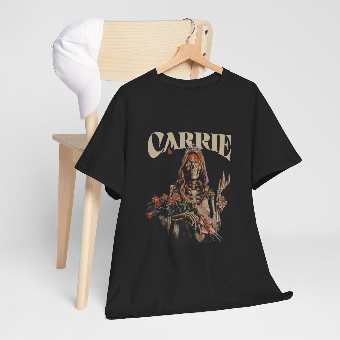 Carrie Retro Horror Graphic T Shirt NEW ADULT Vintage
