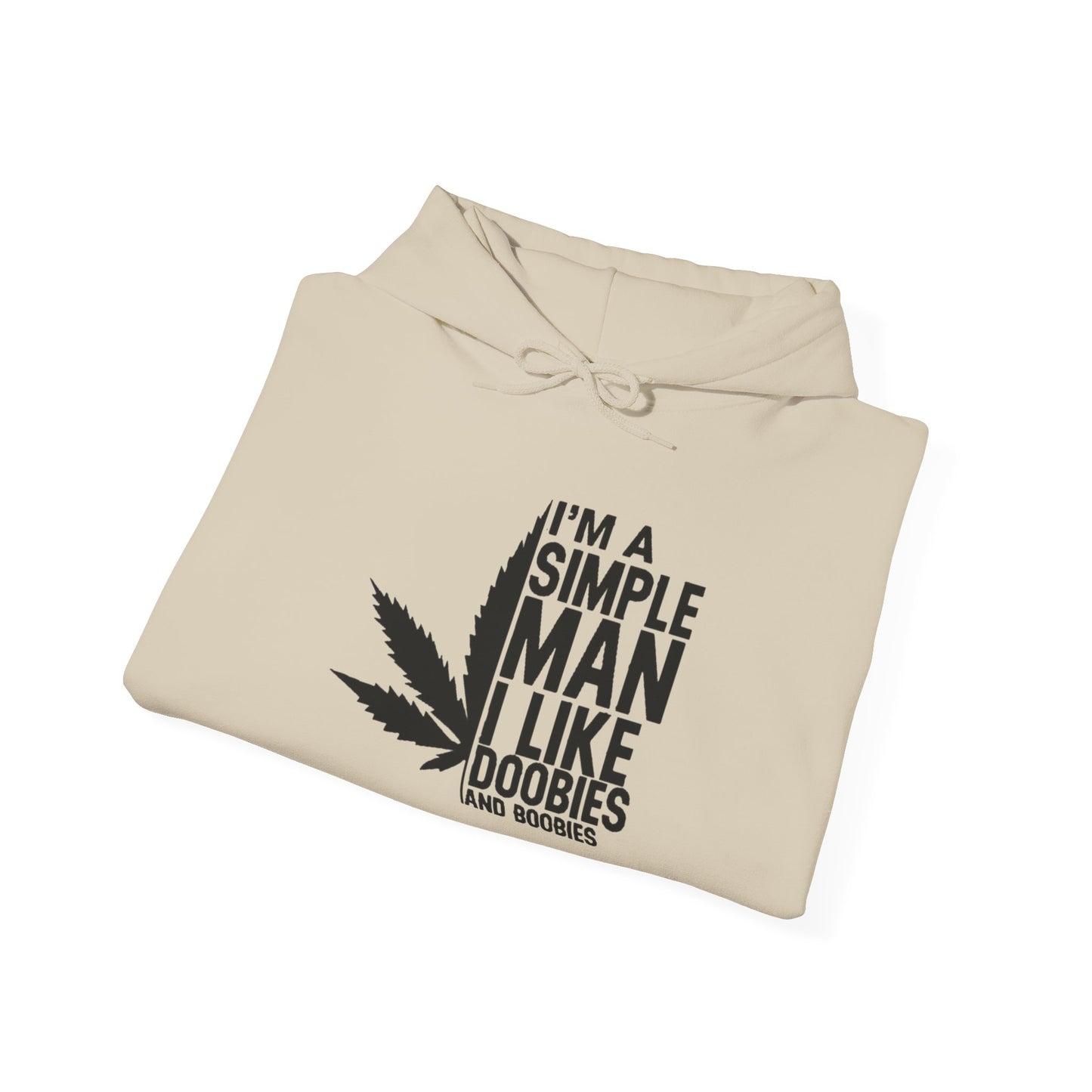 Doobies And Boobies Graphic Hoodie Unisex Heavy Blend™ Hooded Sweatshirt