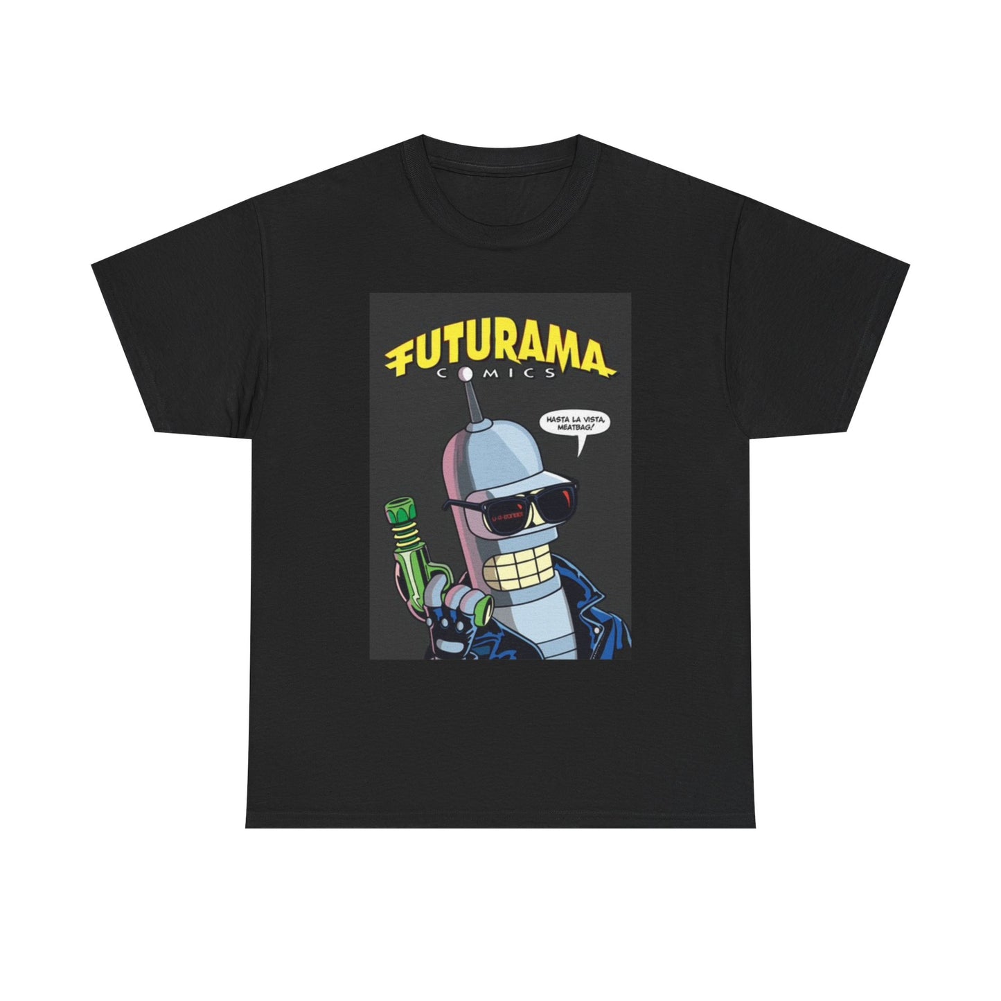 Futurama Graphic T Shirt Funny Tv Series Jokes Unisex Heavy Cotton Tee