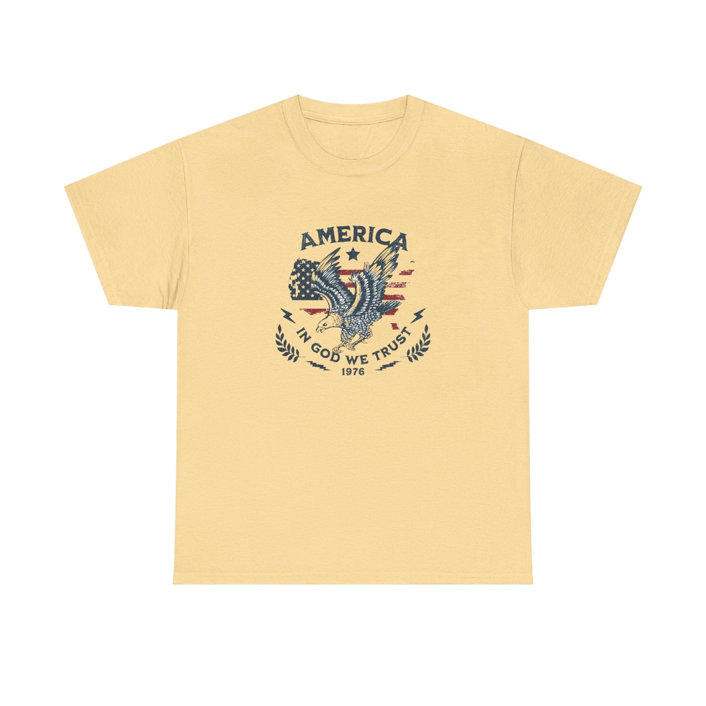 American Bald Eagle USA Graphic T Shirt NEW Unisex Heavy Cotton Tee