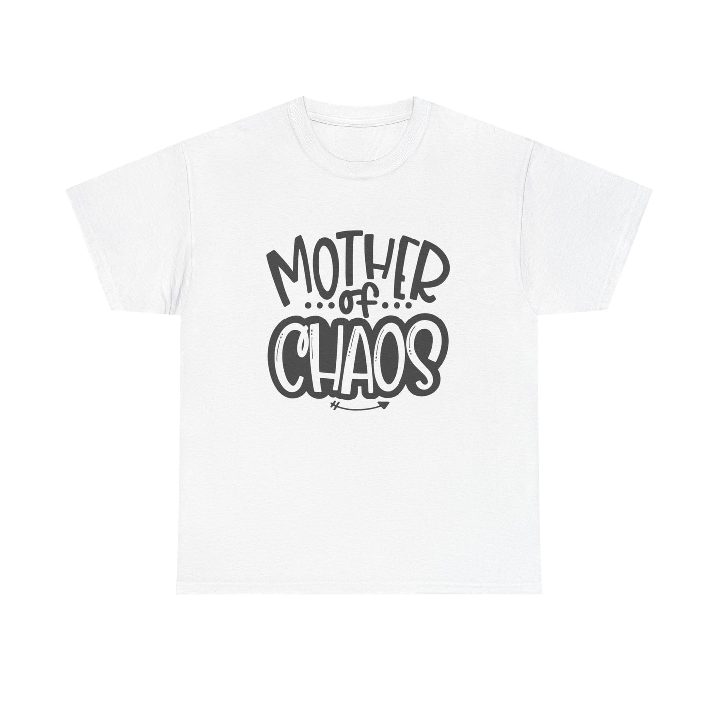 Mother Of Chaos Funny Graphic T Shirt Unisex Heavy Cotton Tee