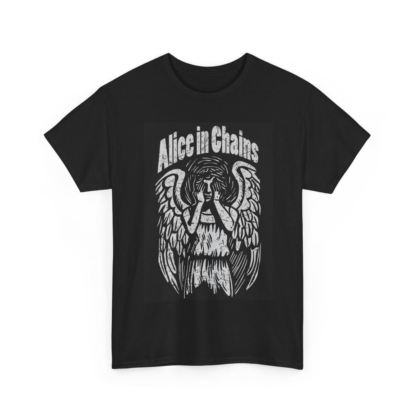 Alice in Chains Shirt Retro graphic art rock vintage Unisex Heavy Cotton Tee