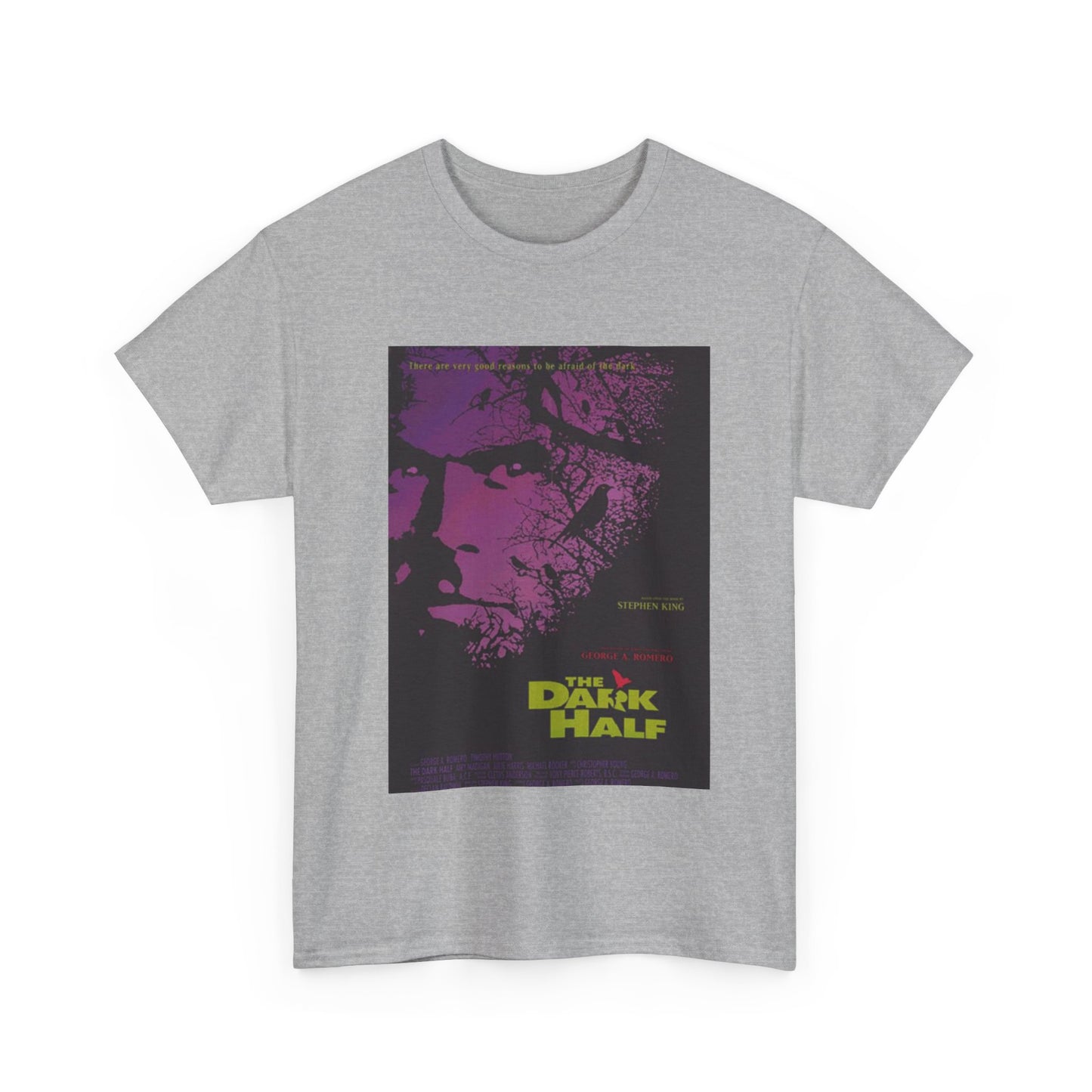The Dark Half Shirt Vintage Horror Movie Stephen King Retro Unisex Heavy Cotton