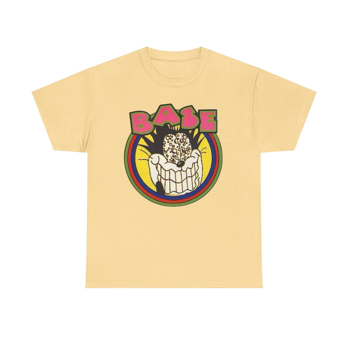 Base Kitty Funny Graphic T-Shirt Unisex Heavy Cotton Tee Gift
