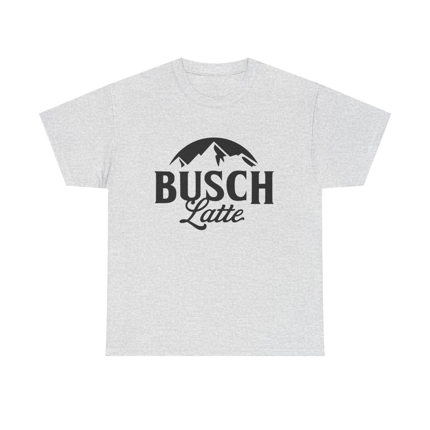 Busch Latte Funny Beer Graphic T Shirt Unisex Heavy Cotton Tee NEW