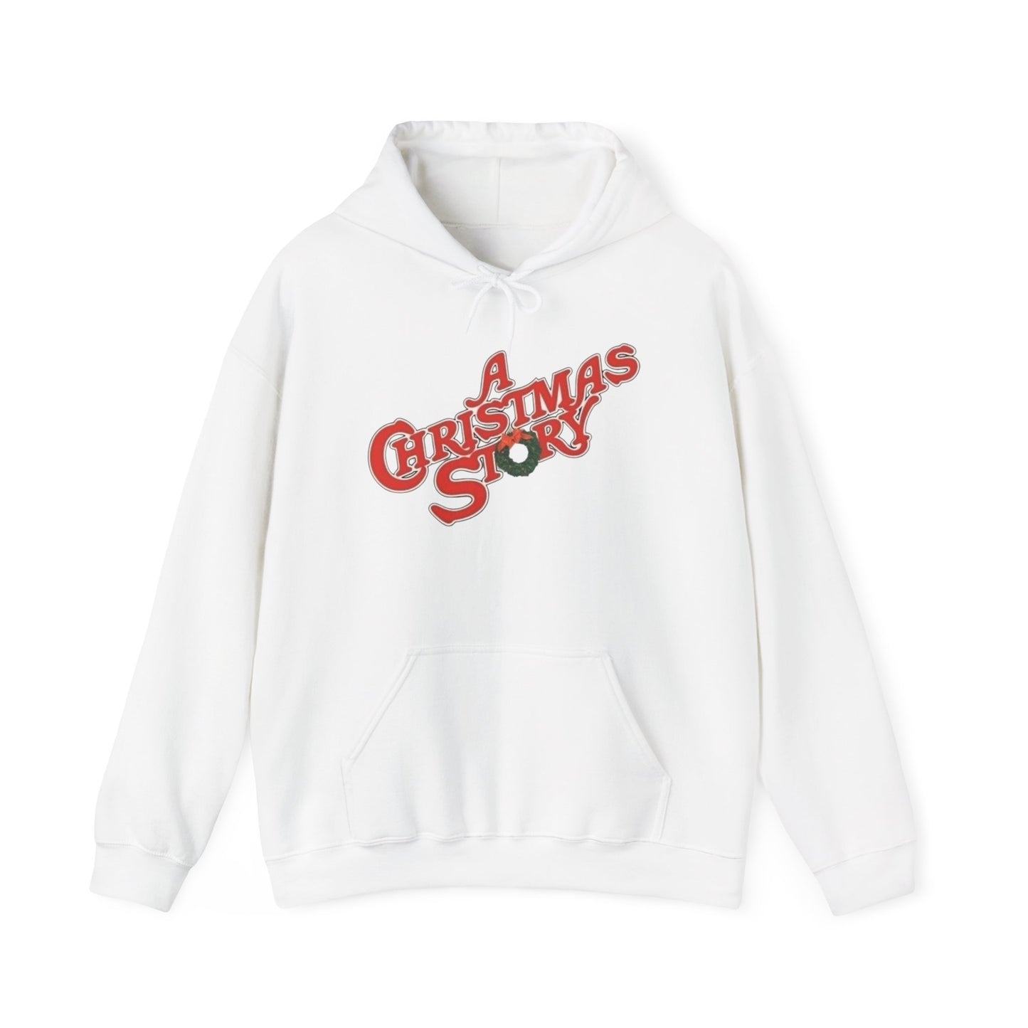 A Christmas Story Retro Graphic Hoodie Unisex Heavy Blend™ Hooded Sweatshirt