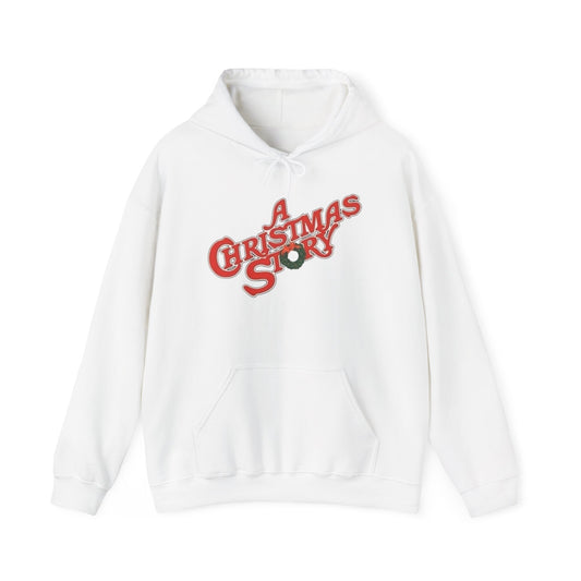 A Christmas Story Retro Graphic Hoodie Unisex Heavy Blend™ Hooded Sweatshirt