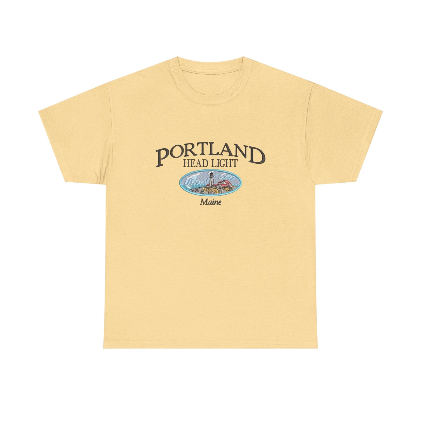 Portland Maine Graphic T Shirt NEW Unisex Heavy Cotton Tee
