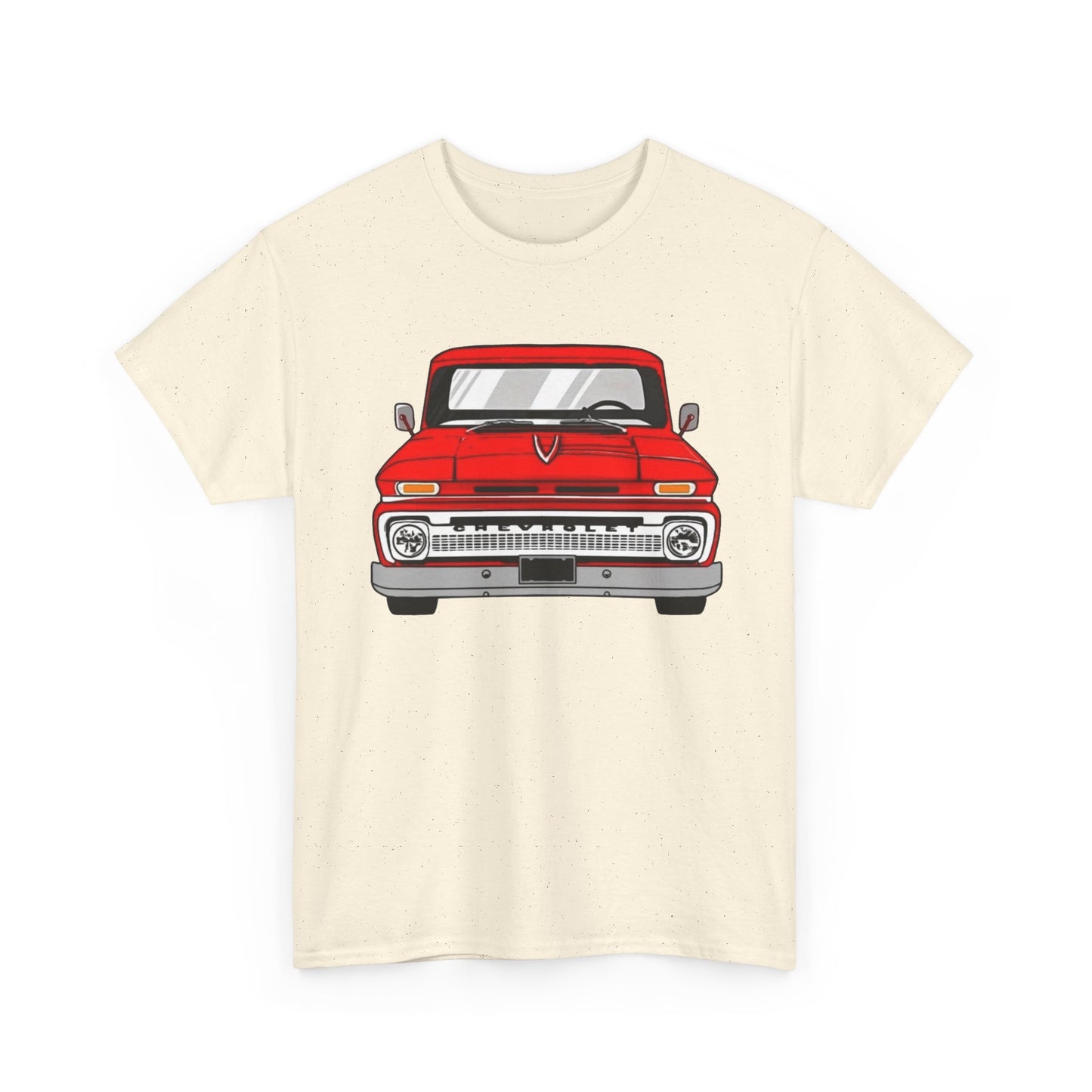 60's Chevy Pickup Retro Graphic T Shirt Unisex Heavy Cotton Tee NEW