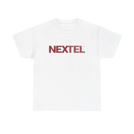 Nextel T-shirt vintage cellphone retro logo employee 90s Unisex Heavy Cotton Tee