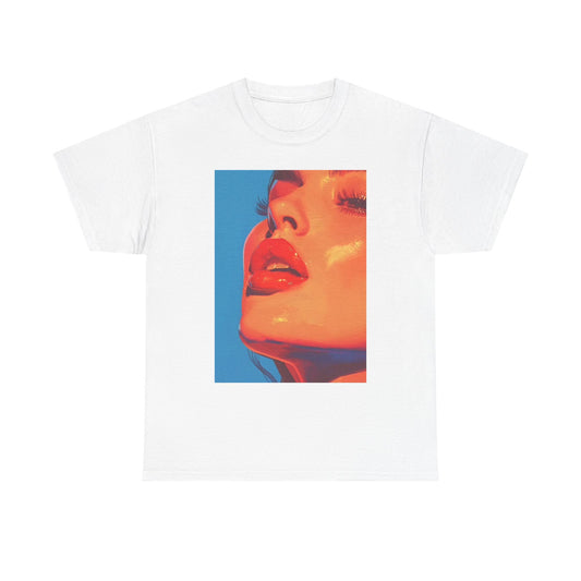 Women Painting Graphic T Shirt Retro Design Unisex Heavy Cotton Tee