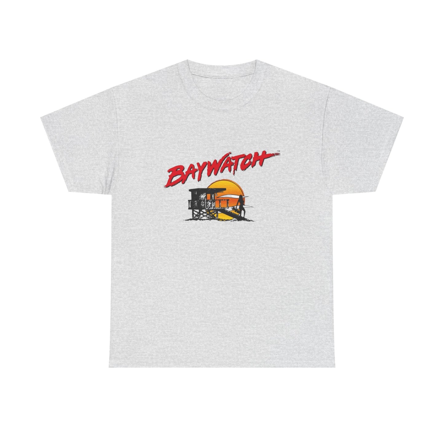 Baywatch Vintage T Shirt Graphic Unisex Heavy Cotton Tee NEW GIFT
