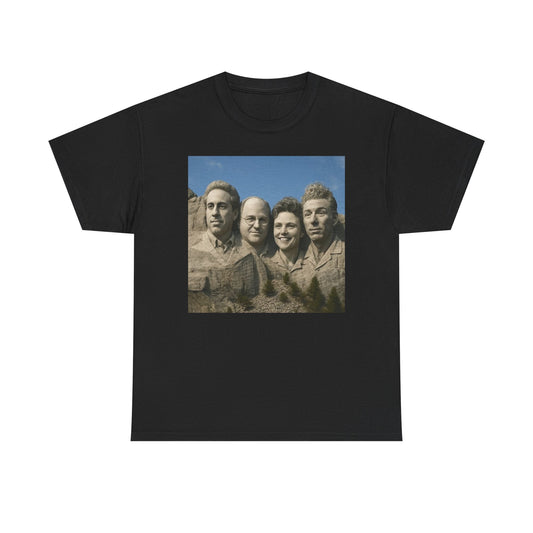 Seinfeld Mount Rushmore Graphic T Shirt NEW Unisex Heavy Cotton Tee Comedy