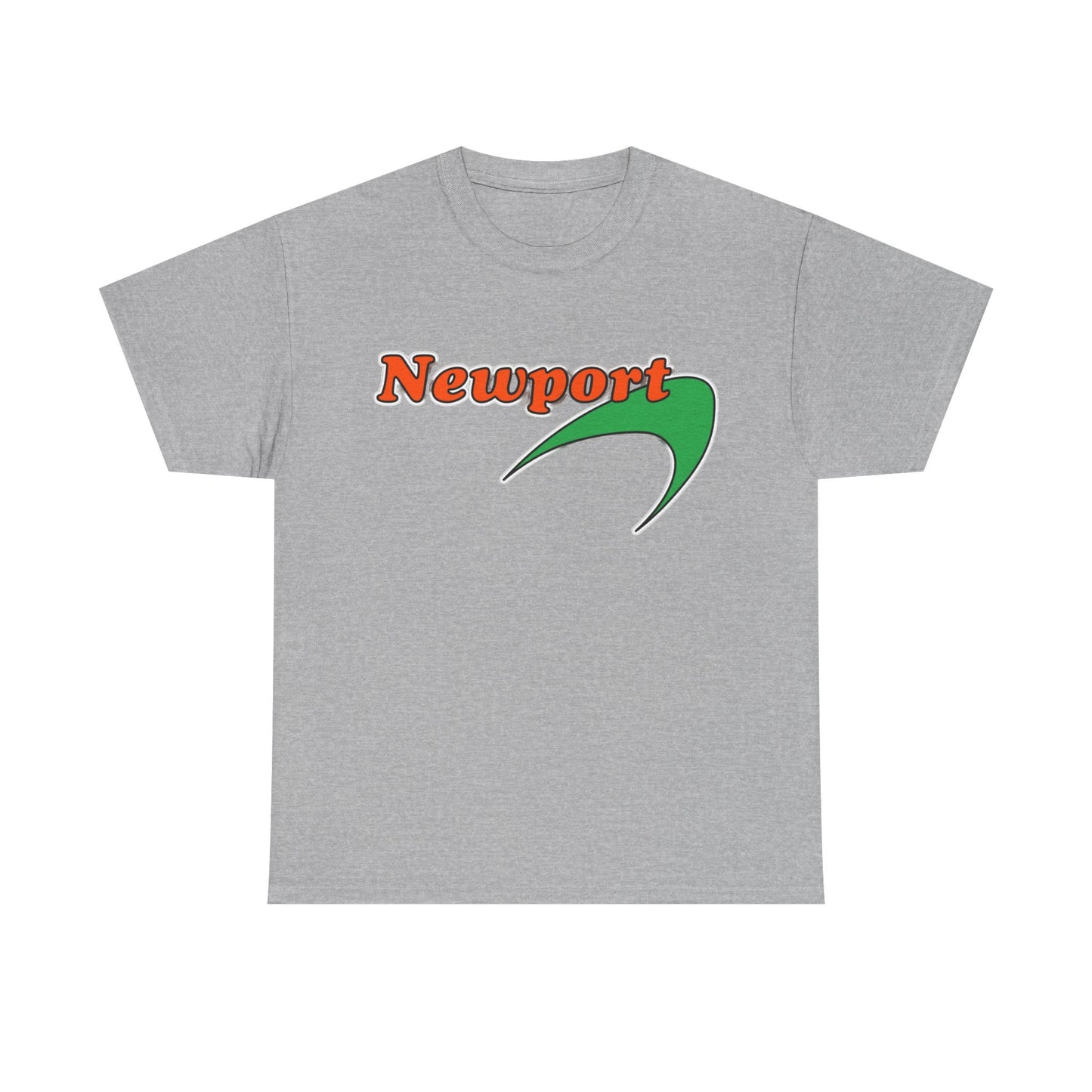Newport Tshirt Vintage logo Menthol Cigarette 90s retro Unisex Heavy Cotton Tee