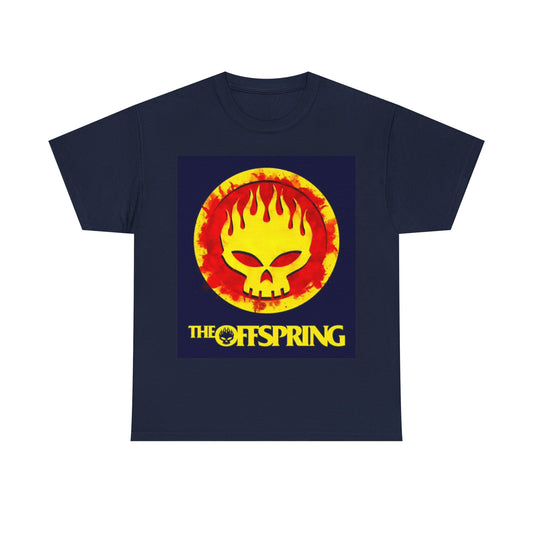 The Offspring Tshirt Punk Rock Merch logo Unisex Heavy Cotton Tee