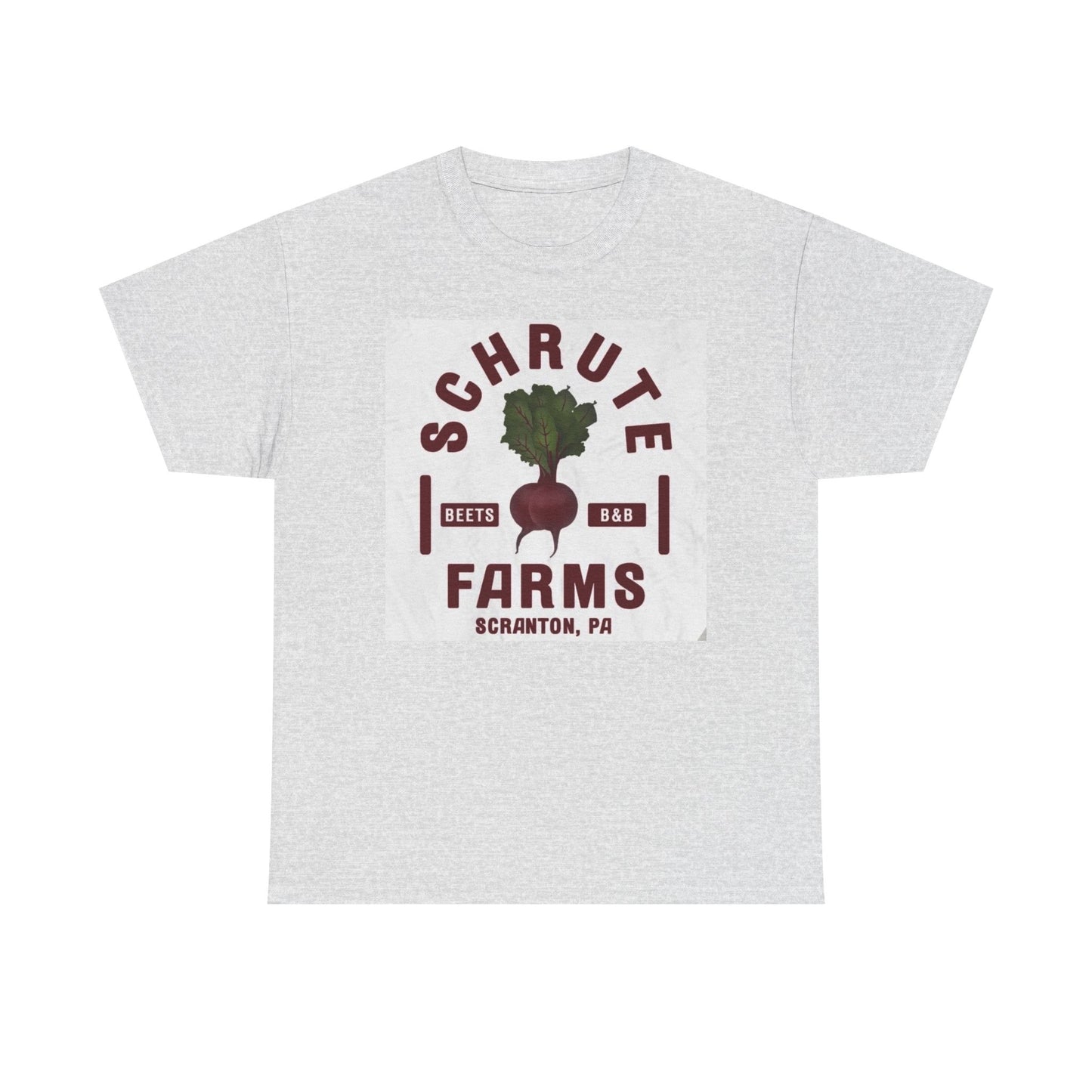 Schrute Farms Dwight Graphic T Shirt The Office Funny Unisex Heavy Cotton Tee
