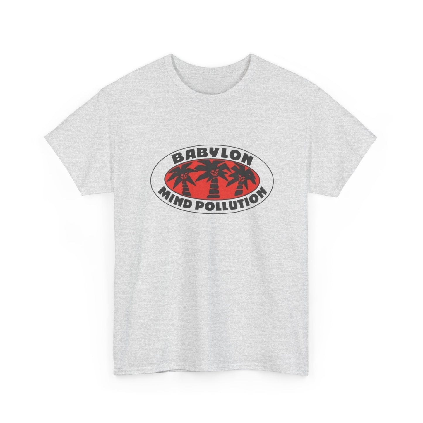 Babylon Mind Pollution Graphic T Shirt NEW Adult Regular Heavy Cotton Tee