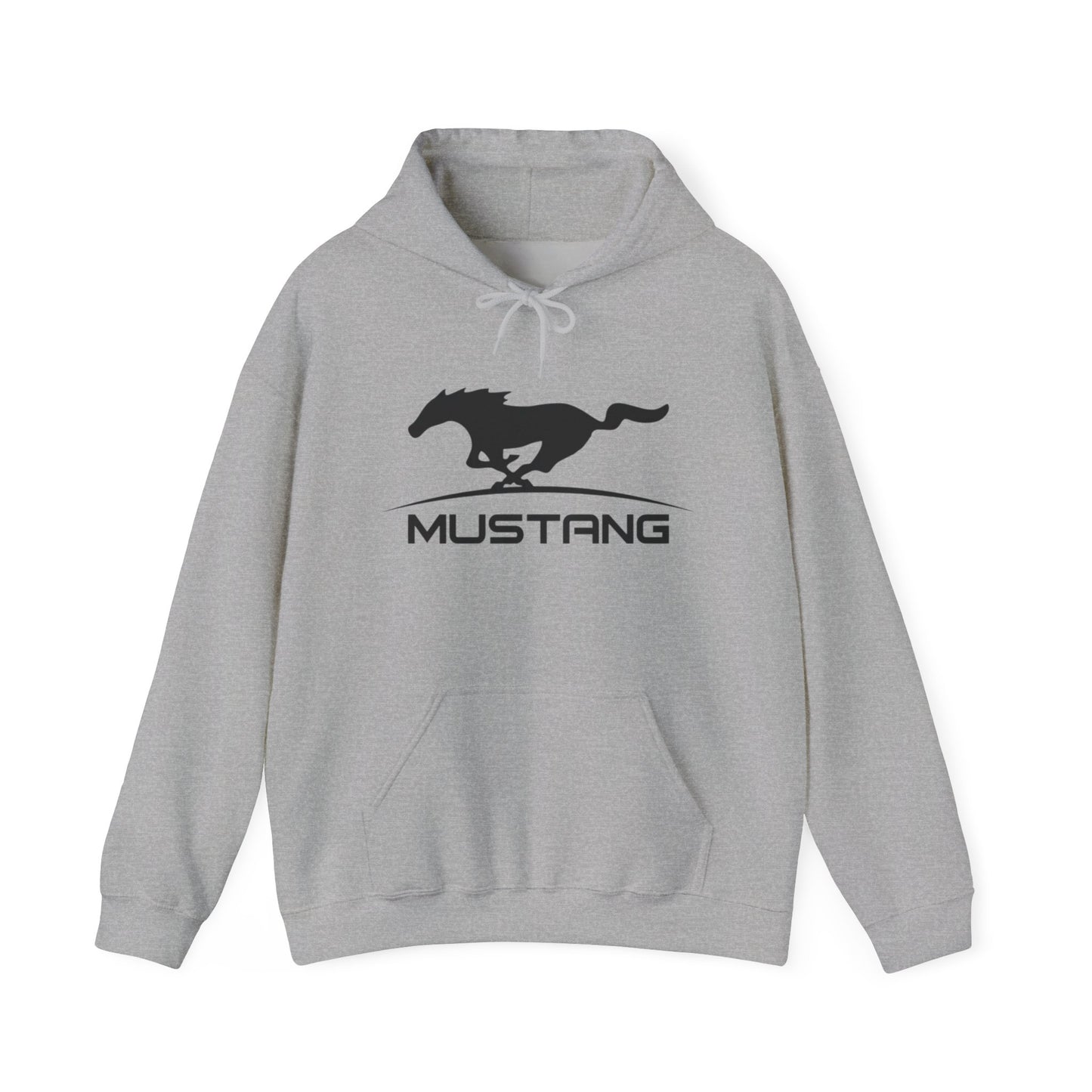 Mustang Muscle Car Hoodie Retro Unisex Heavy Blend™ Hooded Sweatshirt