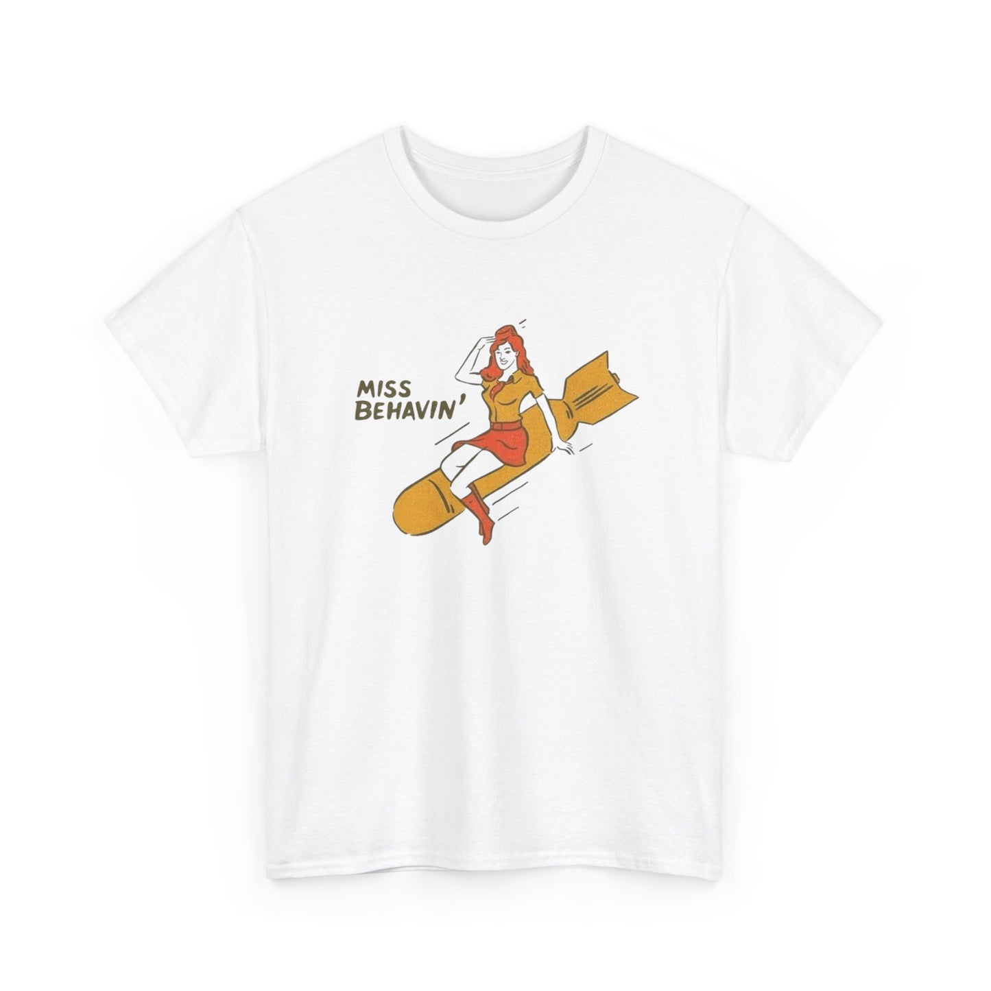Miss Behaving Graphic T Shirt Adult NEW