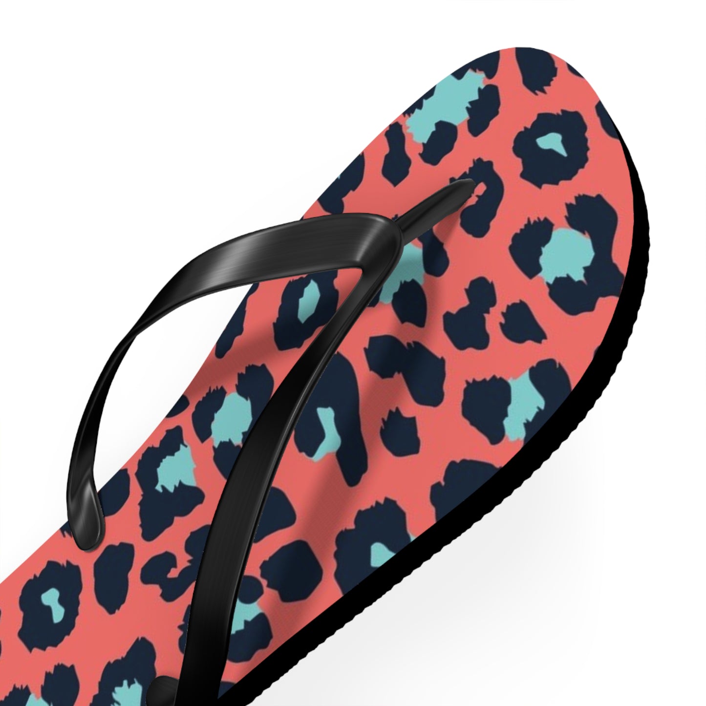 Cheetah Multi Color Beach Sandals, Slides for Summer, Flip Flops