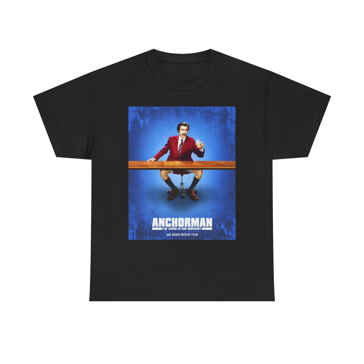 Anchorman T Shirt BRAND NEW Apparel Unisex Heavy Cotton Tee 1