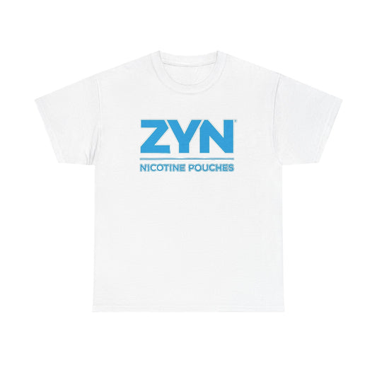 ZYN T-shirt pouch tucker trump America Gillis zyn funny gift Heavy Cotton Tee