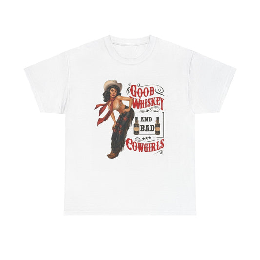 Bad Cowgirls Graphic T Shirt Womens Vintage Retro Cotton Tee