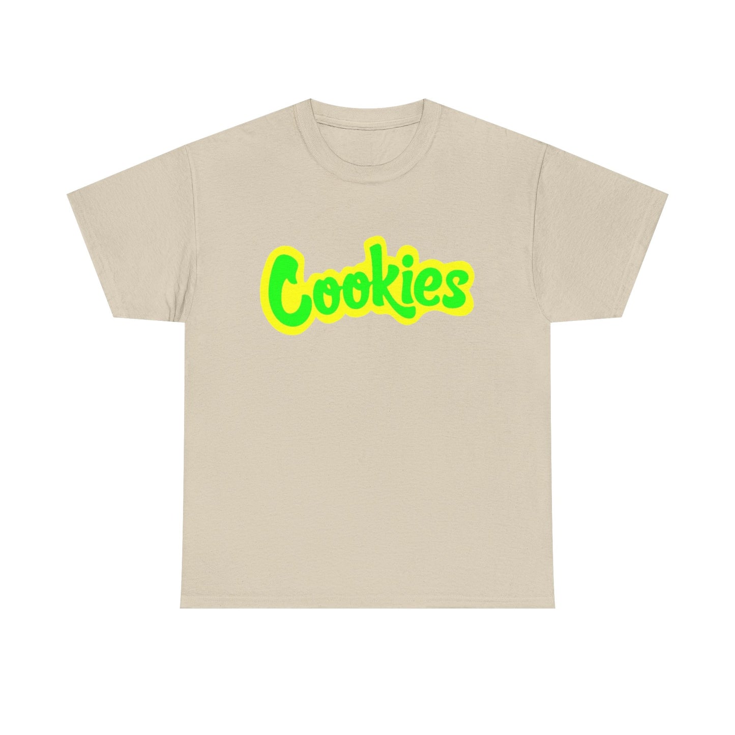 Cookies Tshirt Retro Logo Weed 420 California Unisex Heavy Cotton Tee