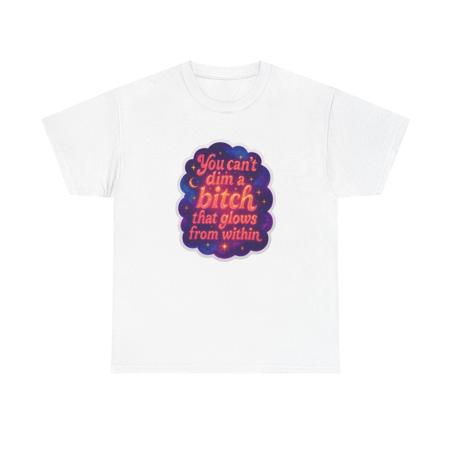 Can't Dim My Light T-Shirt Men's Women's Heavy Cotton Tee NEW GIFT