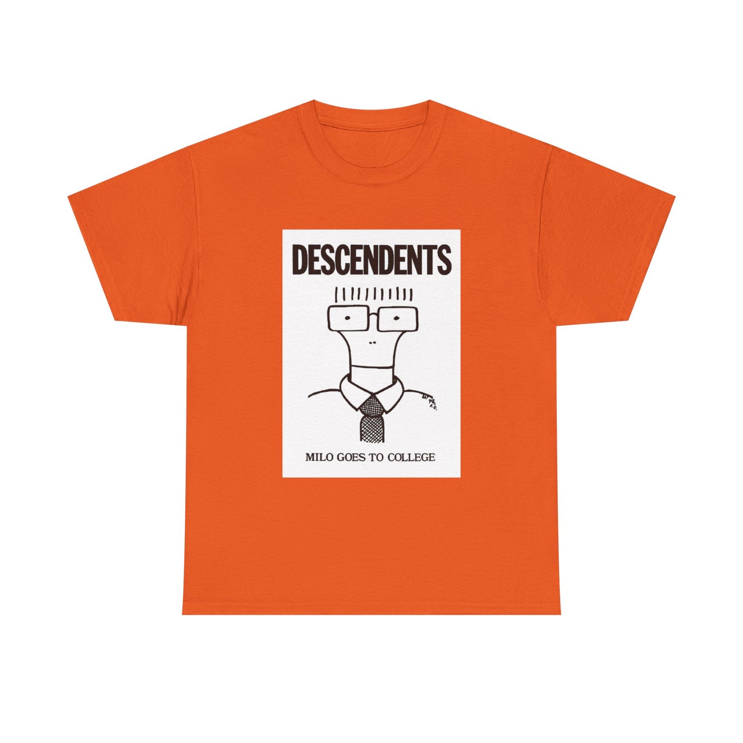 The descendants T-shirt vintage Milo punk rock graphic Unisex Heavy Cotton Tee