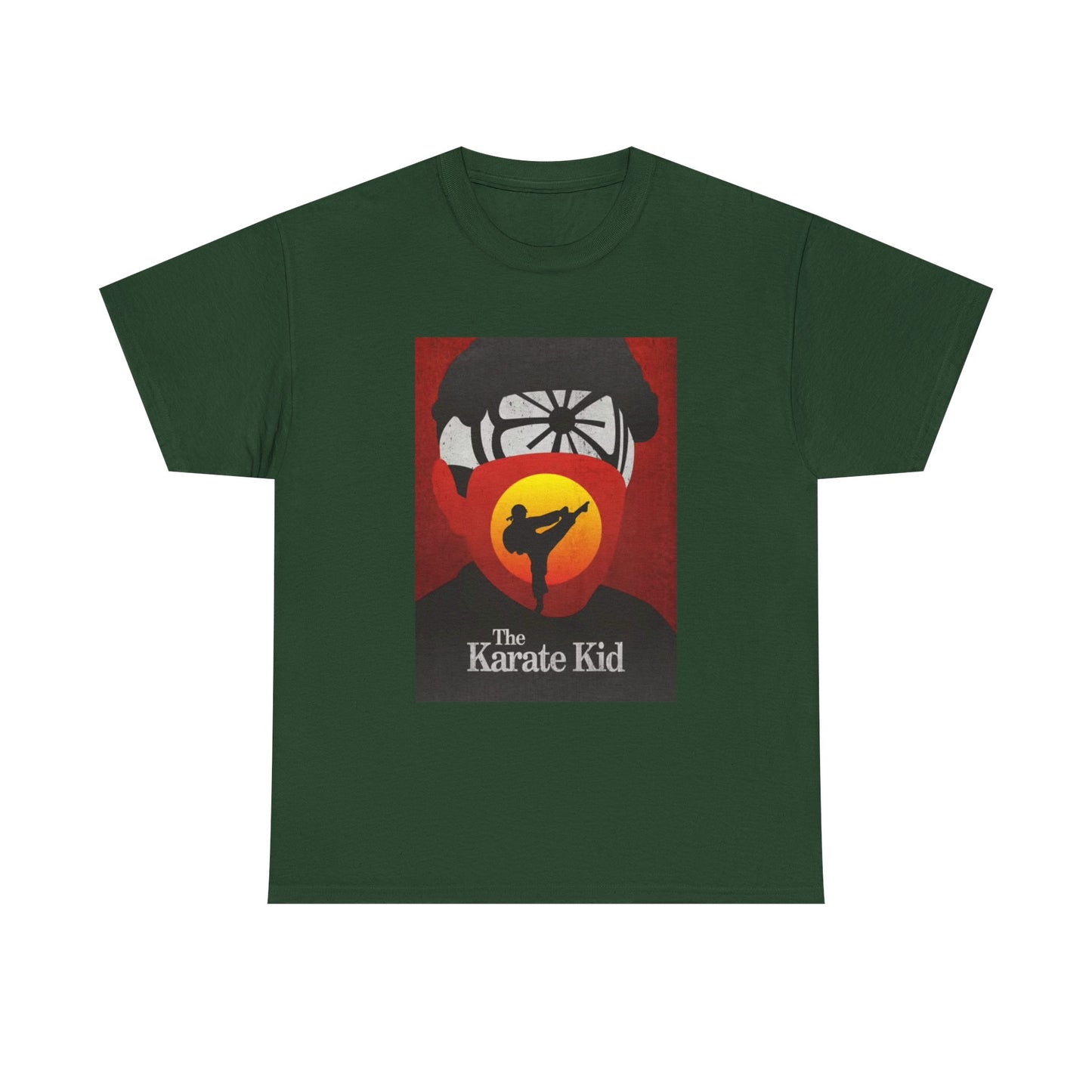 The Karate Kid Tshirt Vintage Retro Movie Poster 90s Unisex Heavy Cotton Tee