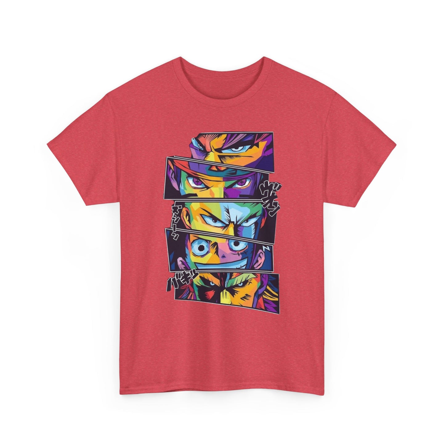 Anime Retro Graphic T Shirt Unisex Heavy Cotton Tee