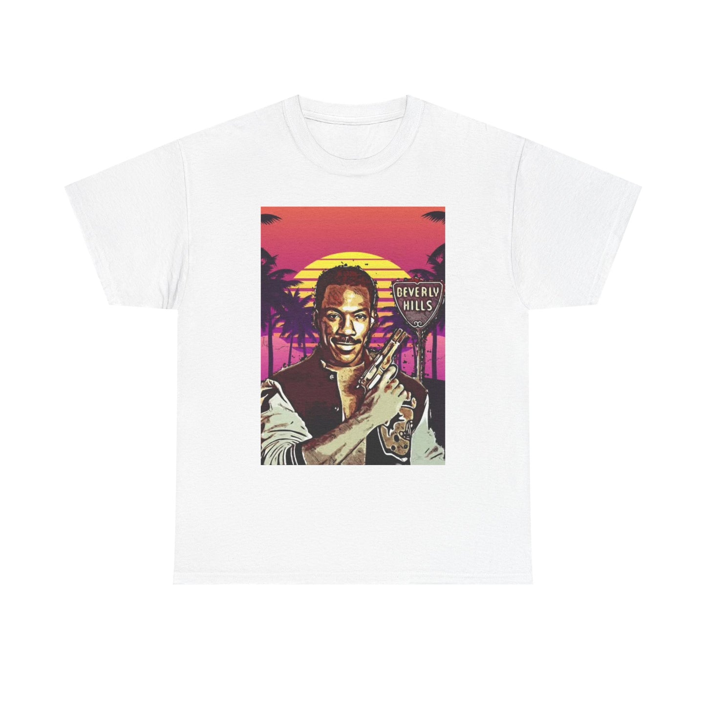 Beverly Hills Cop T Shirt BRAND NEW Apparel Unisex Heavy Cotton Tee