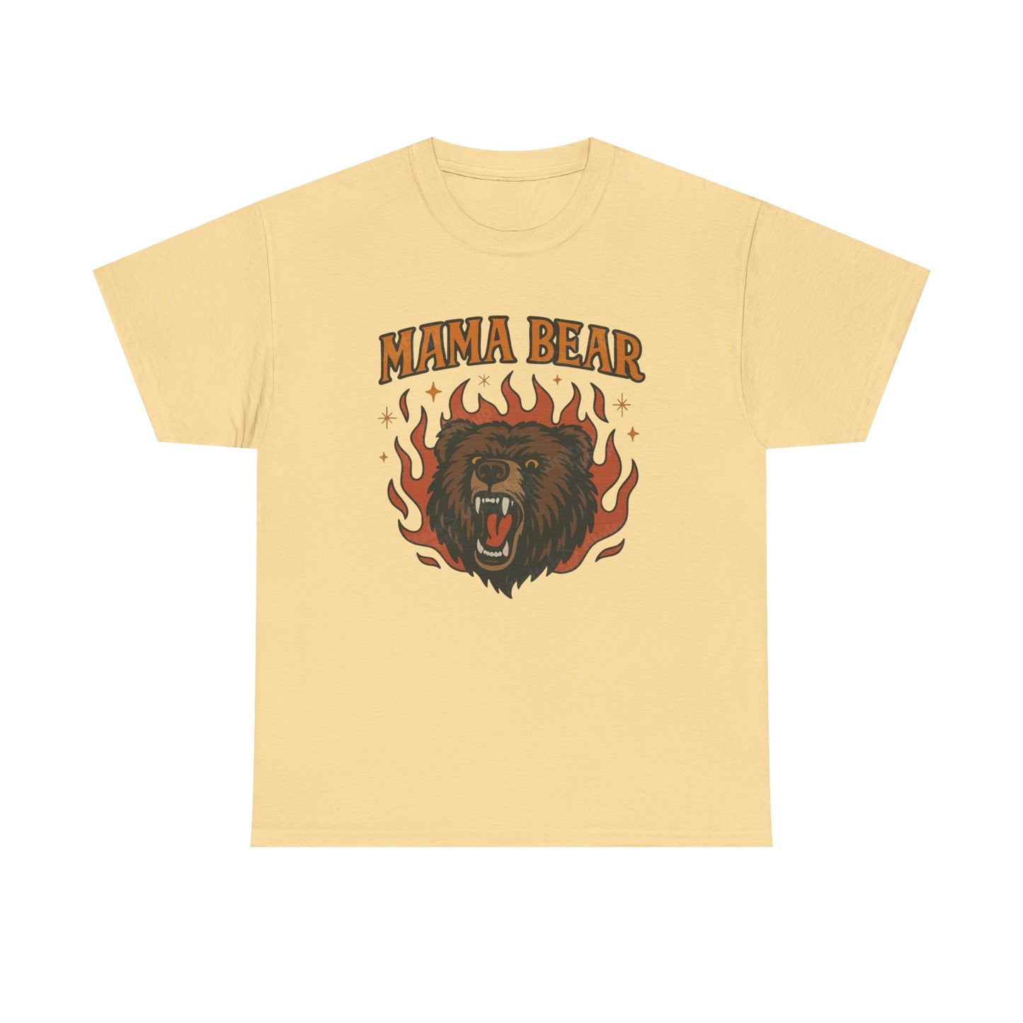 Mama Bear Graphic T Shirt NEW Unisex Heavy Cotton Tee