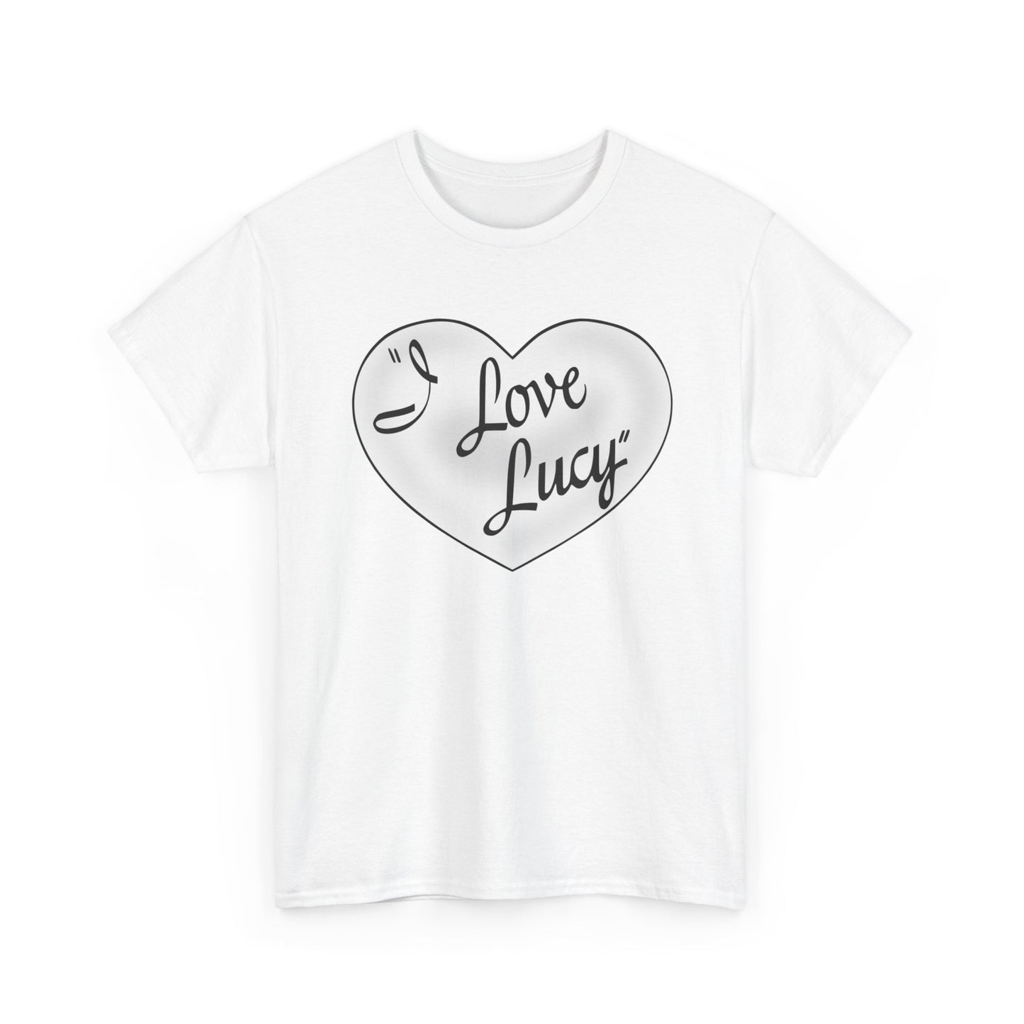 I Love Lucy Graphic T Shirt Vintage Tv Series Comedy Unisex Heavy Cotton Tee