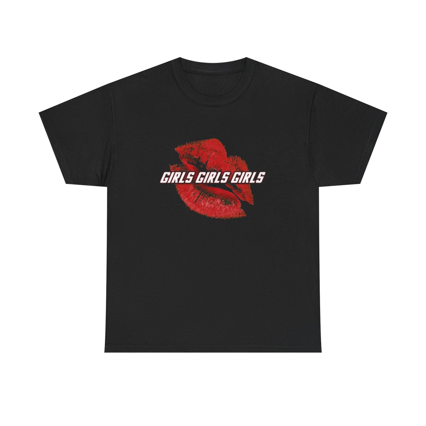 Girls Girls Girls Graphic T Shirt Adult NEW