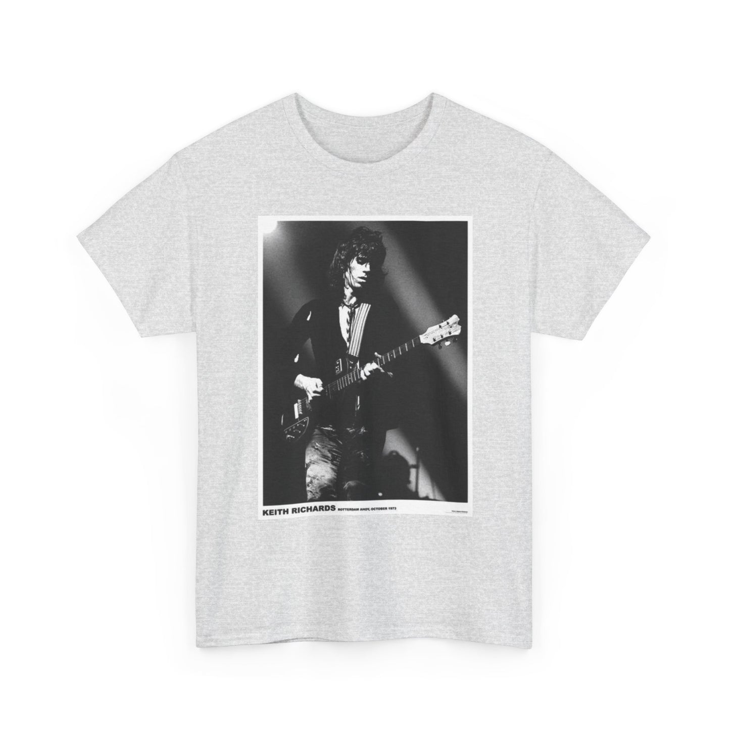 Keith Richard Graphic T Shirt Vintage Unisex Heavy Cotton Tee