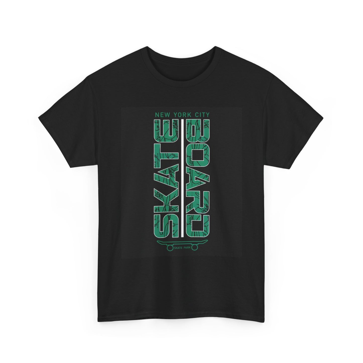 New York Skateboards T Shirt Unisex Heavy Cotton Tee