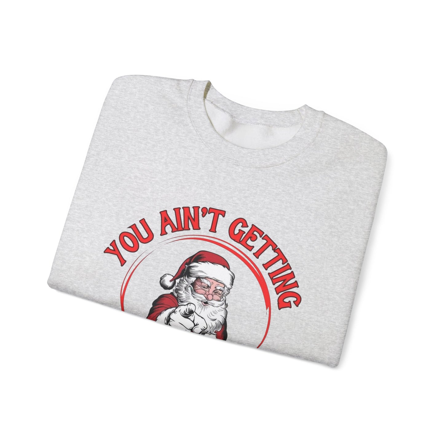Funny Santa Christmas Sweater NEW Unisex Heavy Blend™ Crewneck Sweatshirt