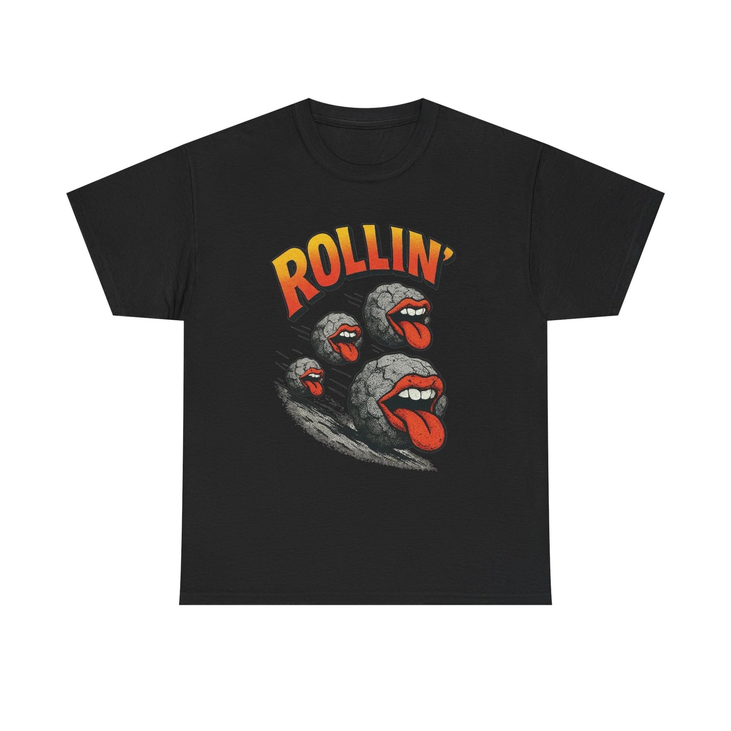 Rolling Stoned Funny Graphic T Shirt NEW Unisex Heavy Cotton Tee