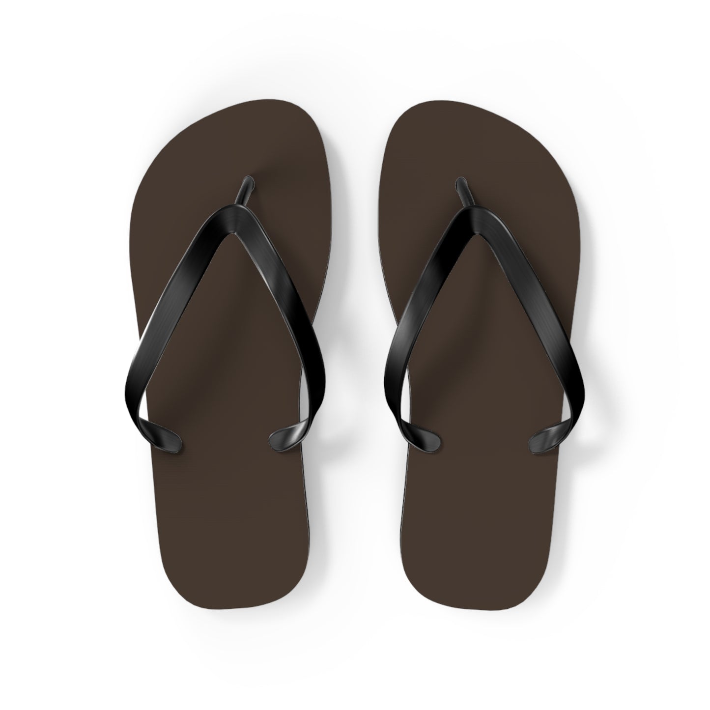 Dark Brown Flip Flops, Sandals Slides, Summer Footwear, Brand New