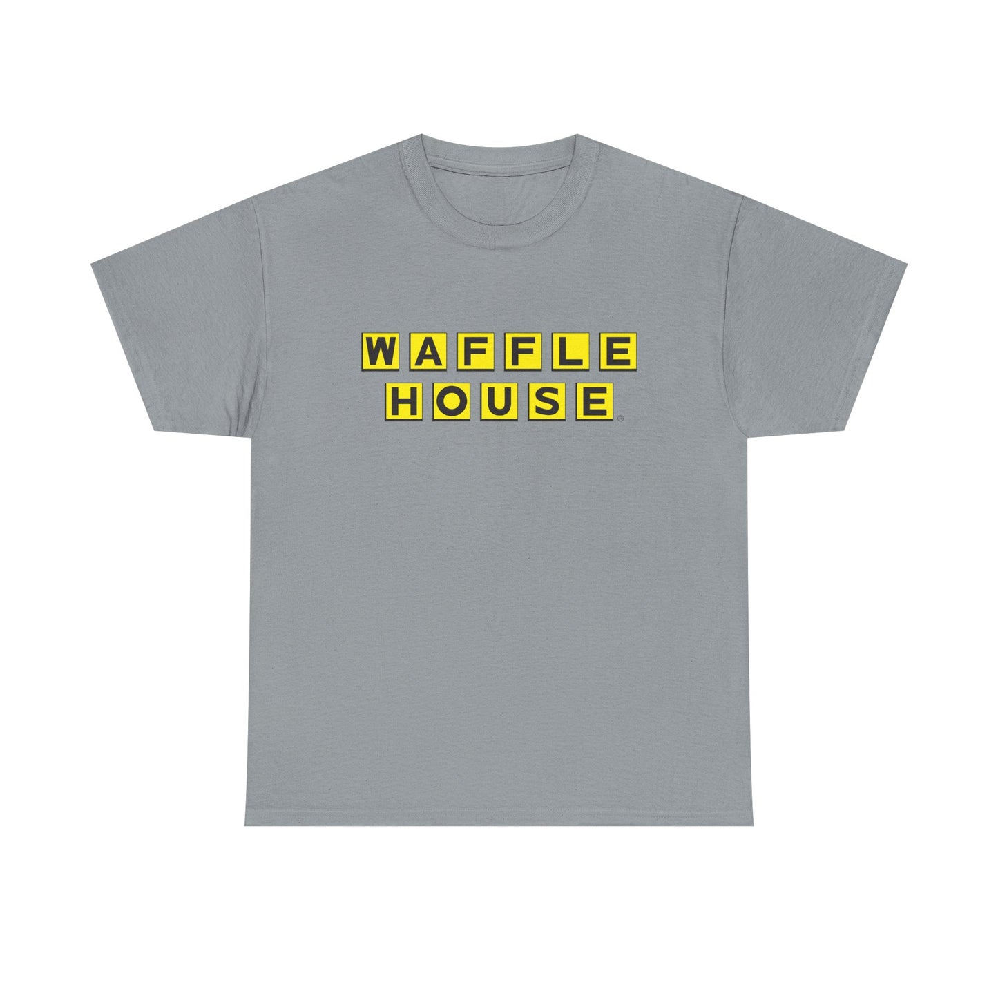 Waffle House Graphic T Shirt Breakfast Cafe Pancakes Retro Unisex Cotton Tee