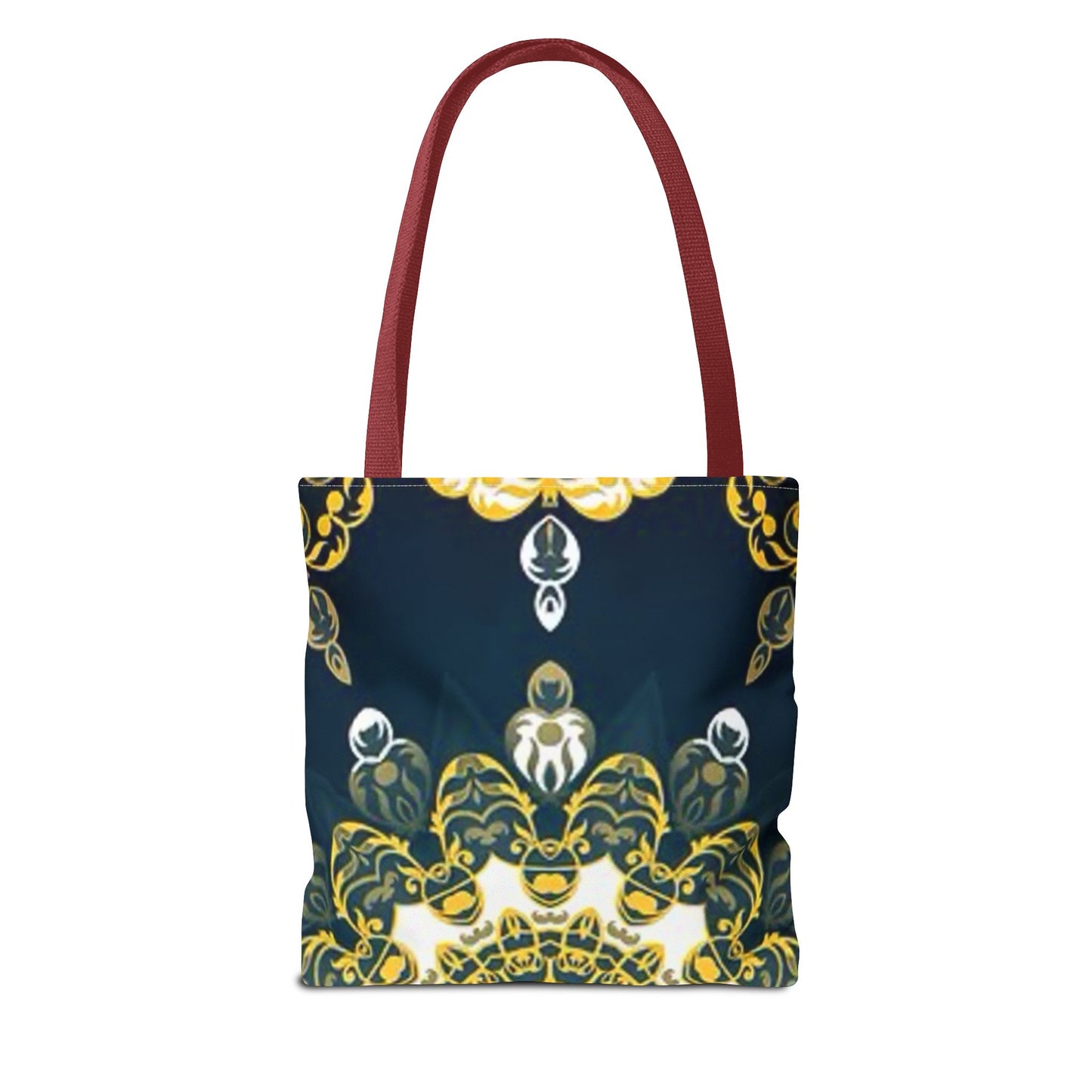 Navy And Gold Pattern Multi Color BRAND NEW MODERN Tote Bag (AOP)