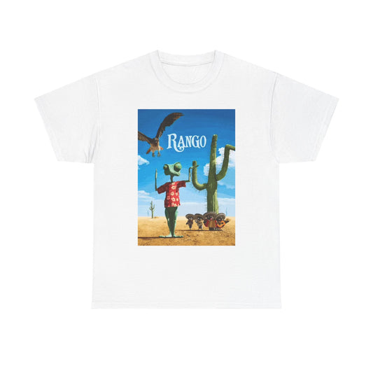 Rango T Shirt BRAND NEW Apparel Unisex Heavy Cotton Tee