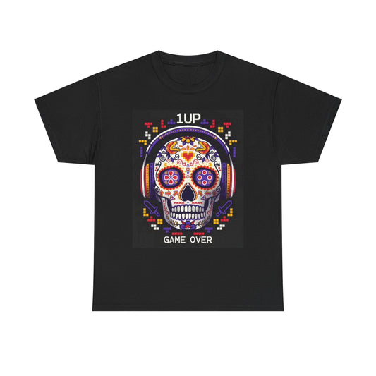 Day Of The Dead Graphic T Shirt Retro Art Mexico Vintage Unisex Heavy Cotton 9