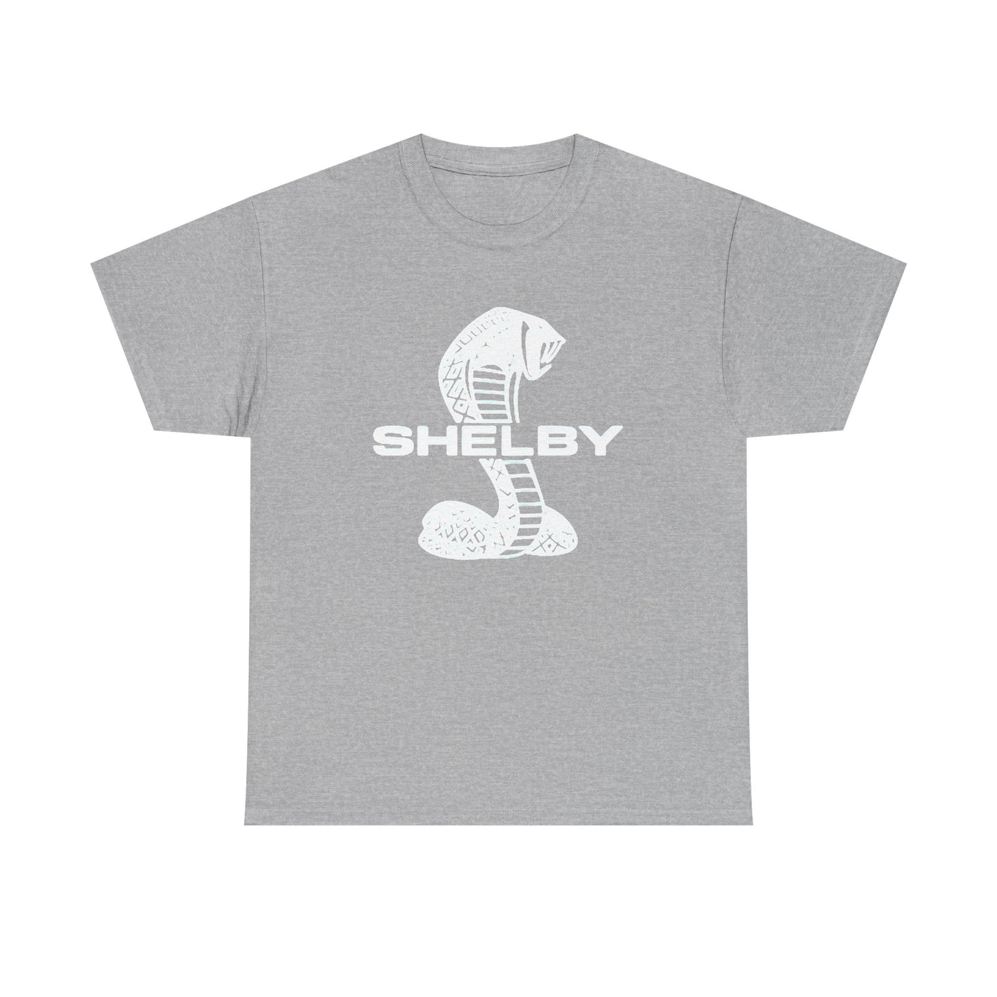 Shelby Graphic T Shirt Retro Ford Mustang Logo Vintage Unisex Heavy Cotton Tee